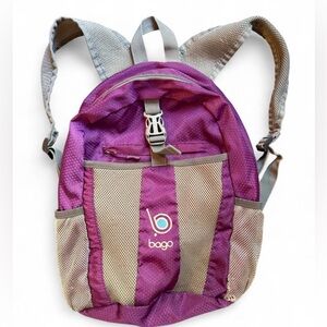 BAGO lightweight unlined backpack. Perfect for travel or day tripping.